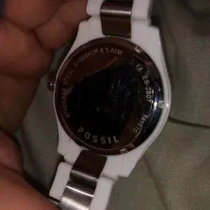 FOSSIL STELLA WHITE FACE CRYSTAL BEZEL STONES Fossil | Accessories | Fossil Stella White Face Crystal  main image 2